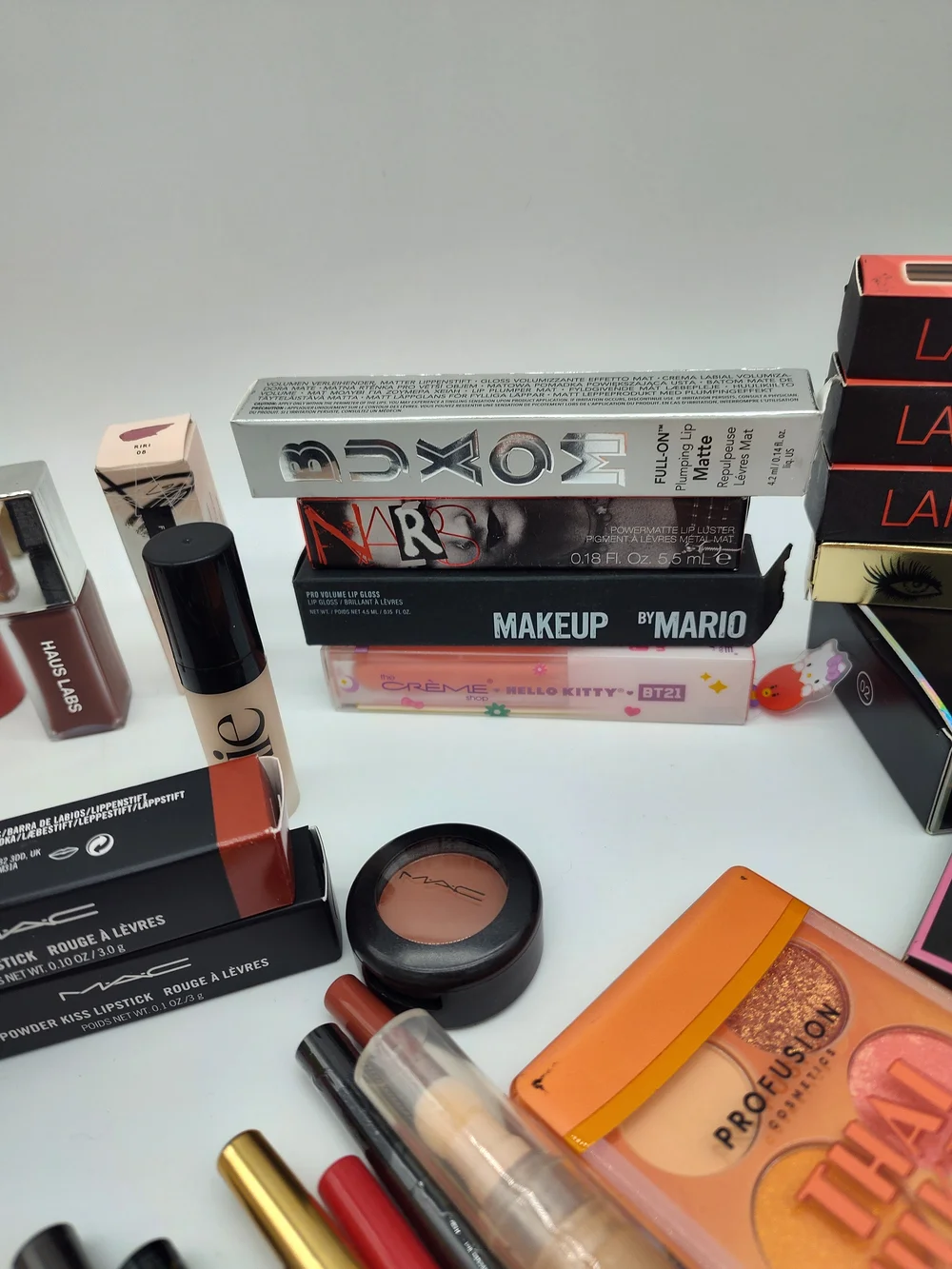Huge Beauty Makeup Lot MAC NARS Fenty Too Faced Tarte Haus Labs + More